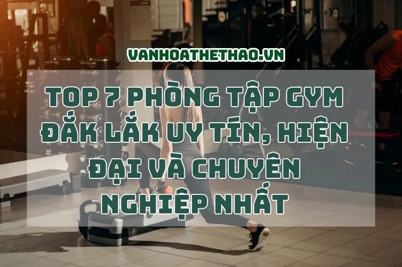 Top 7 Phòng Tập Gym Đắk Lắk 2024 Uy Tín, Hiện Đại và Chuyên Nghiệp Nhất